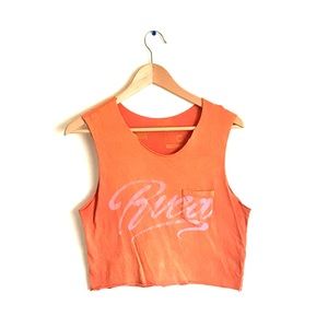🧡(EUC) RVCA Women's Cropped Muscle Tank🧡